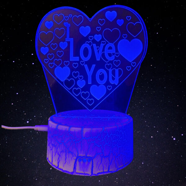"I Love You“ LED Herz Lampe – Romantisches Geschenk für Sie & Ihn - Image 7